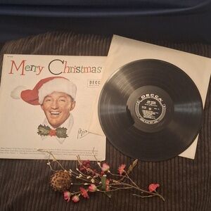 Vintage BING CROSBY 33 1/2 Record In Excellent Playing Condition. See Pictures